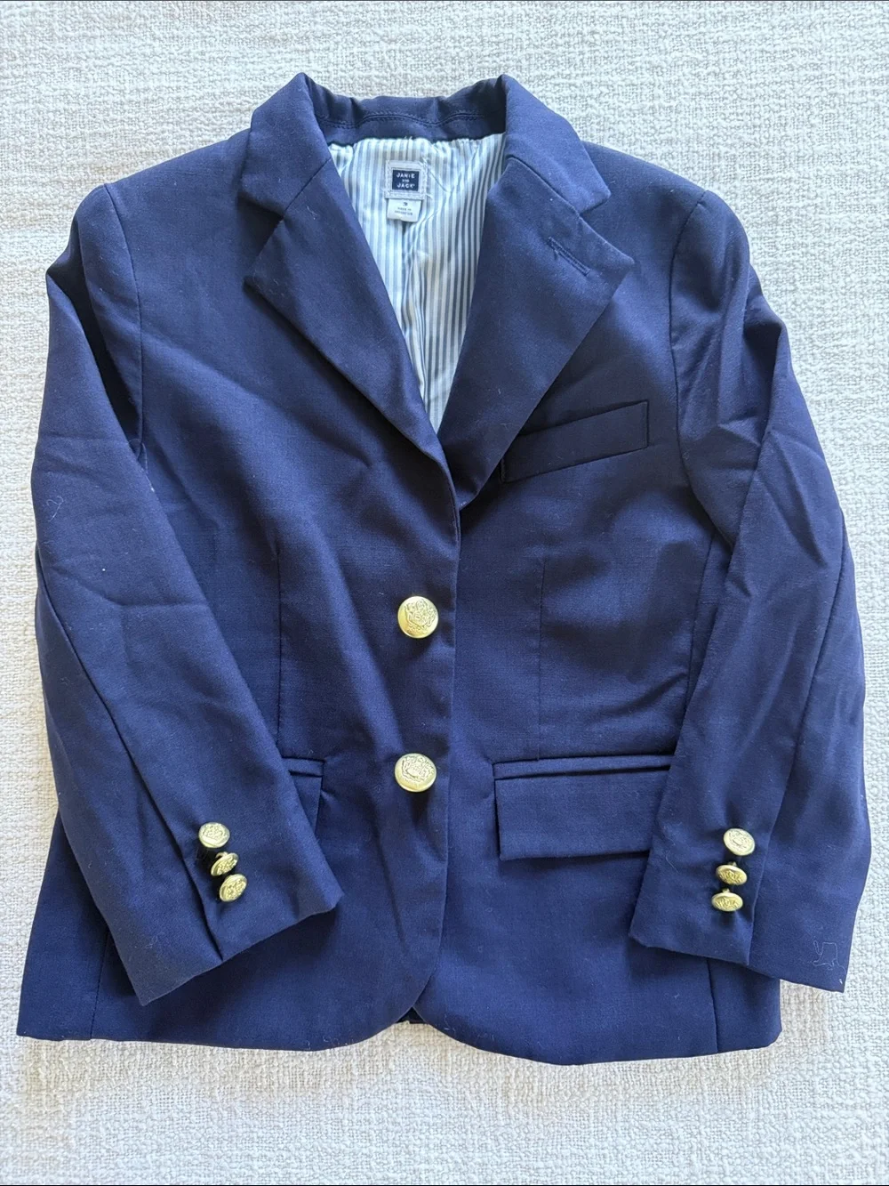 Janie and Jack 3T Navy Blazer